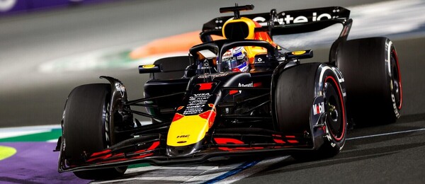 Max Verstappen během Velké Ceny Saudské Arábie 2025