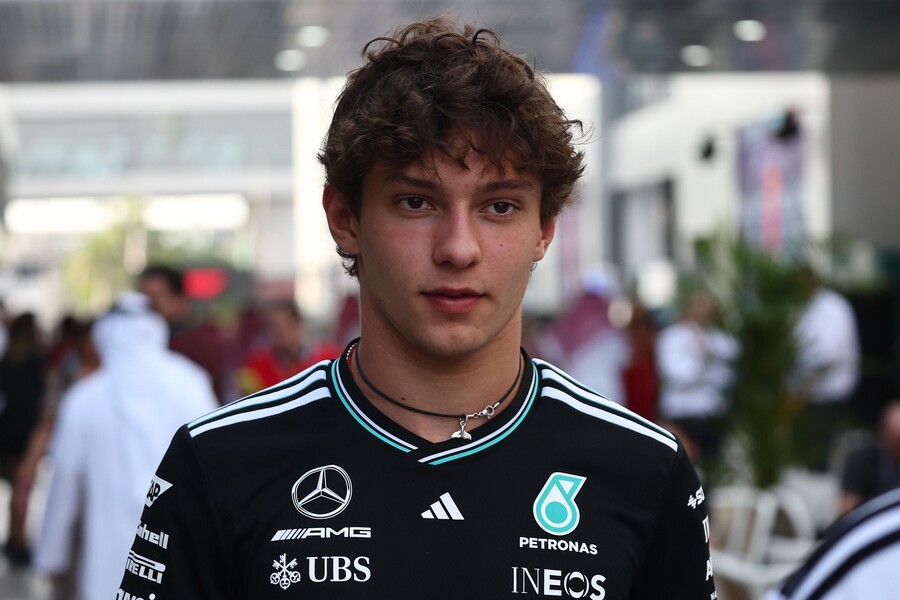 Andrea Kimi Antonelli před VC Saudské Arábie 2025