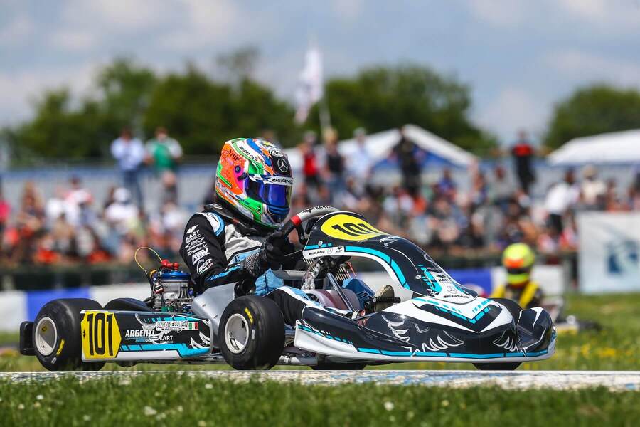 Andrea Kimi Antonelli během motokárové kariéry