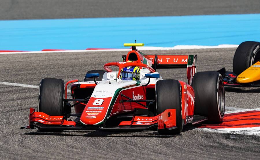 Ollie Bearman během šampionátu F2 2023
