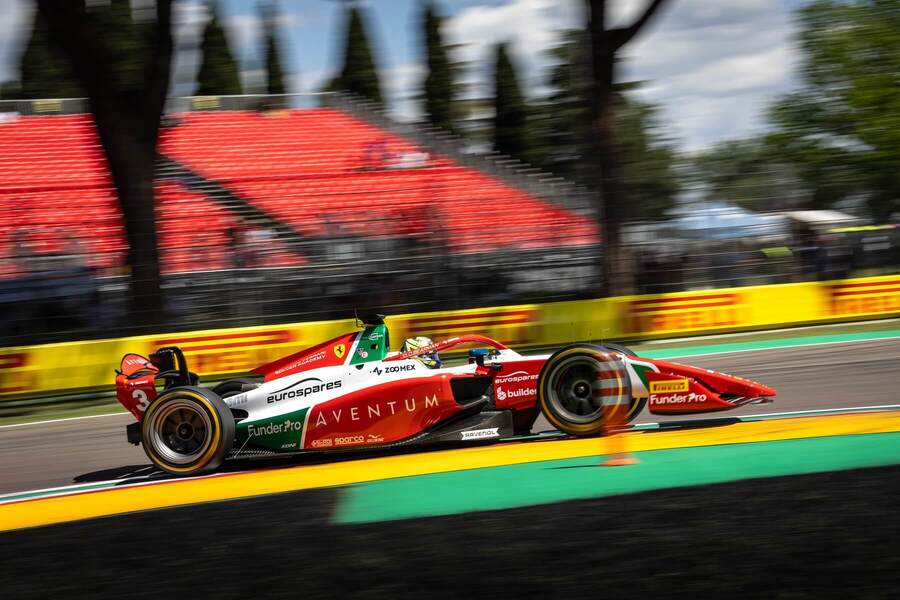 Ollie Bearman během šampionátu F2 2024