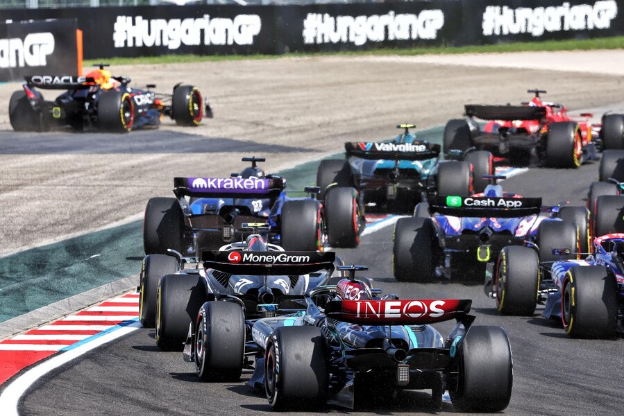 Hungaroring: závodní okruh F1, na snímku GP Maďarska 2024