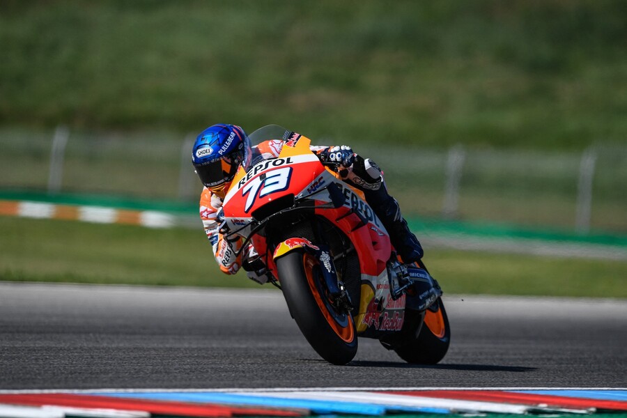 Alex Marquéz během brněnské GP v roce 2020