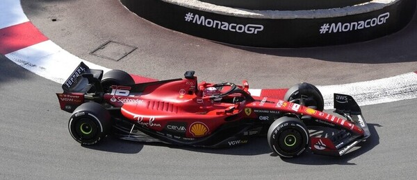 Charles Leclerc během VC Monaka 2024