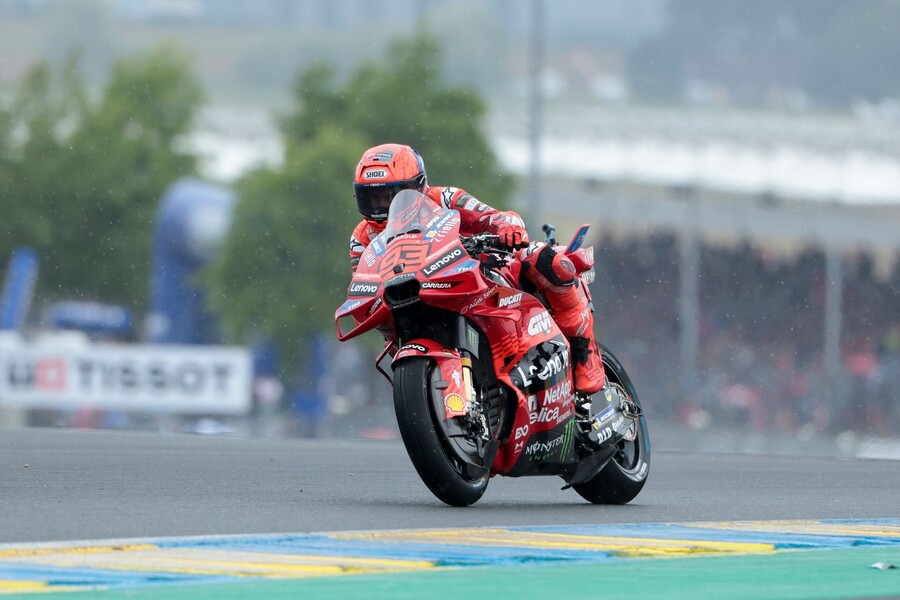 Motorsport, MotoGP, Marc Marquez během VC Francie, Le Mans