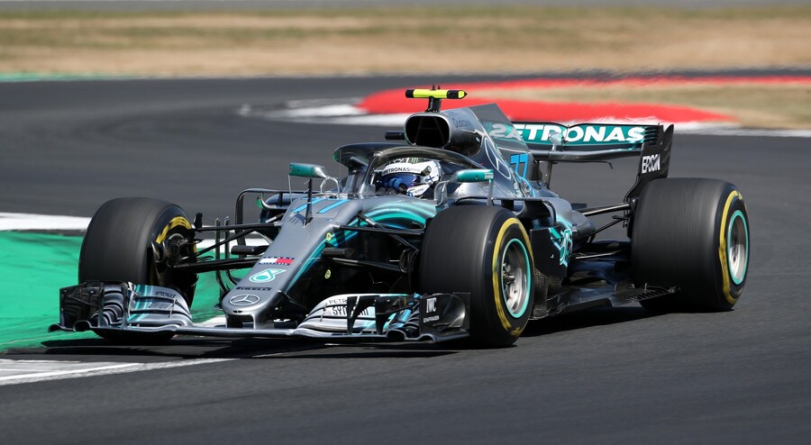 Valterri Bottas během VC Velké Británie 2018