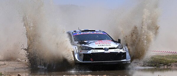 WRC Rally Sardegna, na snímku Kalle Rovanpera