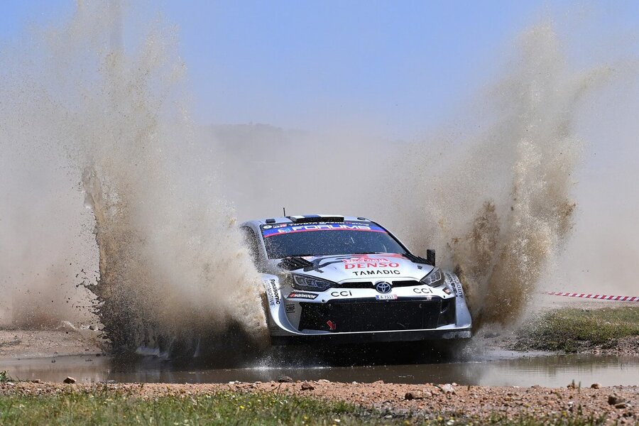 WRC Rally Sardegna, na snímku Kalle Rovanpera
