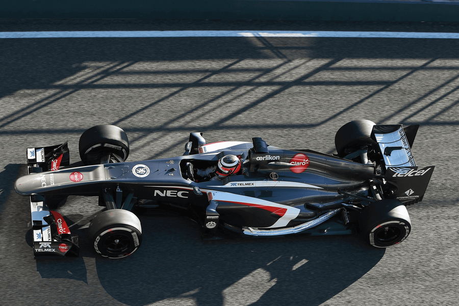 Hülkenberg ve voze Sauberu z roku 2013