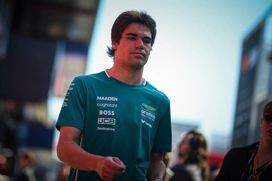 Lance Stroll před VC Španělska 2025
