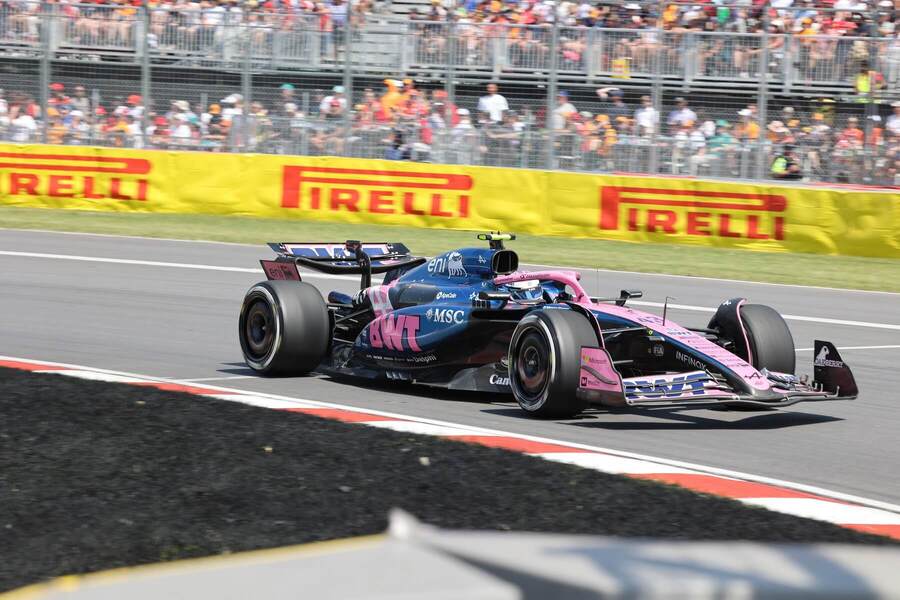 Franco Colapinto v monopostu A525 během VC Kanady 2025