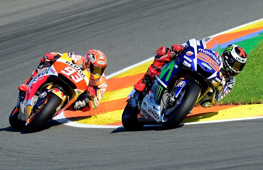 Marc Márquez v mistrovské sezoně 2015.