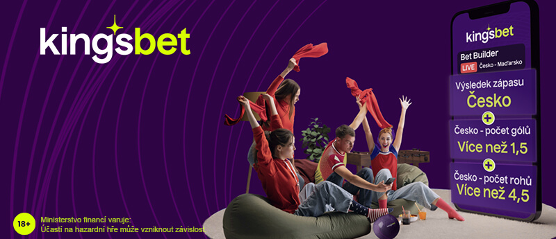 Bet Builder Kingsbet - vyzkoušejte si nakombinovat live sázky