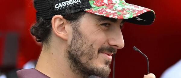 Italský motocyklista Francesco Bagnaia.