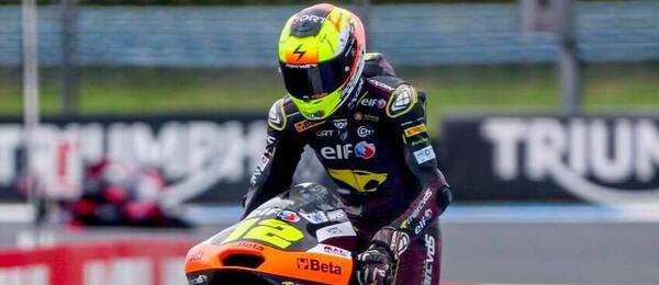 Český motocyklový jezdec Filip Salač.