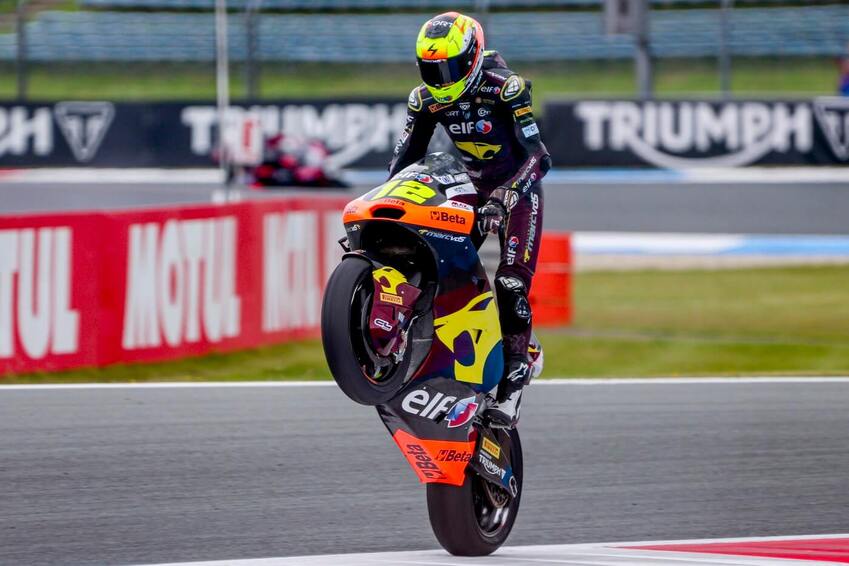 Český motocyklový jezdec Filip Salač.