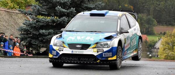 Rally Příbram, Jan Dohnal s Fordem Focus WRC, fotka ze 38. ročníku Příbramské rally (2018)