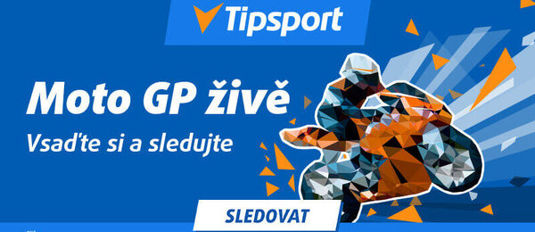 Sledujte závody MotoGP živě na TV Tipsport