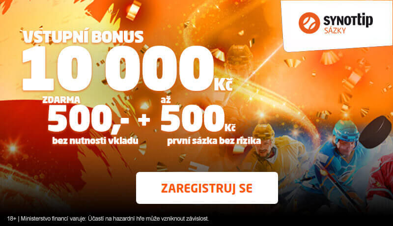 Přehled bonusů pro nové hráče sázkové kanceláře SynotTip