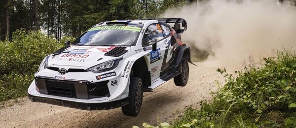 Rally Estonia 2025, vítěz závodu Oliver Solberg v akci