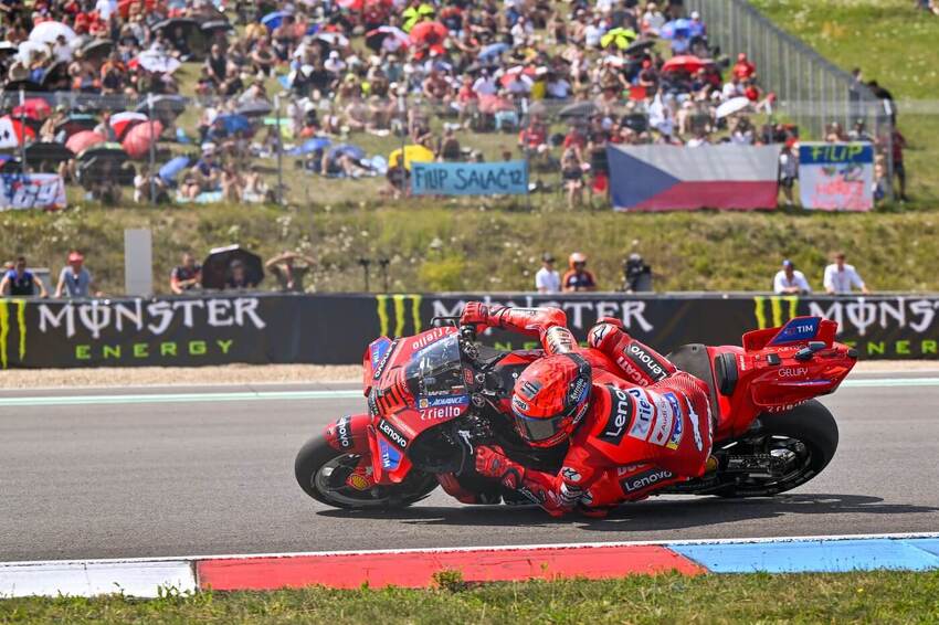 Španěl Marc Márquez vyhrál Velkou cenu České republiky.