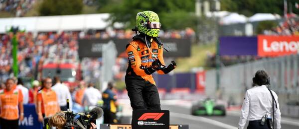 Velkou cenu Maďarska F1 vyhrál Lando Norris