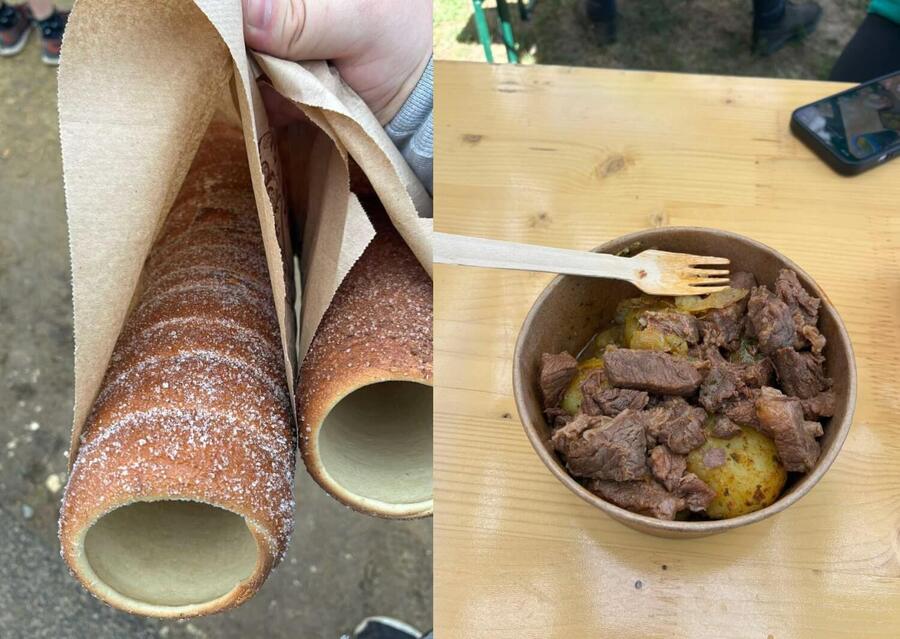 Co si můžete pořídít na Hungaroringu: Trdelník a Pörkölt