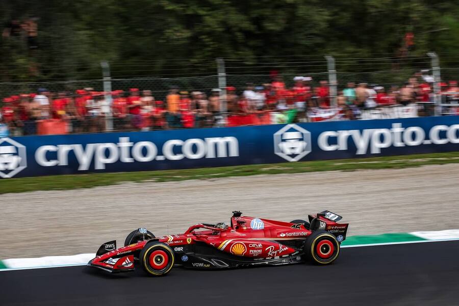 Okruh v Monze je pro Ferrari domácím