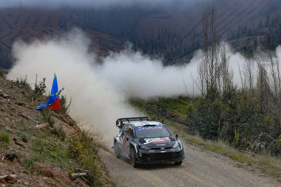 WRC, Toyota GR Yaris Rally1, foto z Rally Chile 2024