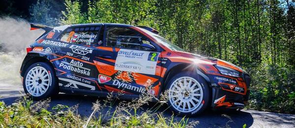Rally Pačejov, na snímku Dominik Stříteský při 45. ročníku konání soutěže v roce 2024, kdy zde potvrdil premiérový titul v MČR