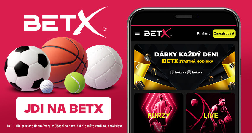 Vsaďte si u online sázkové kanceláře BetX