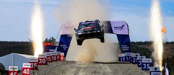 Kalle Rovanperä během závodu WRC v Chile