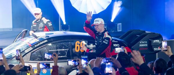 Vítěz 3. ročníku Central European Rally 2025 Kalle Rovanperä Vítěz 3. ročníku Central European Rally 2025 Kalle Rovanperä