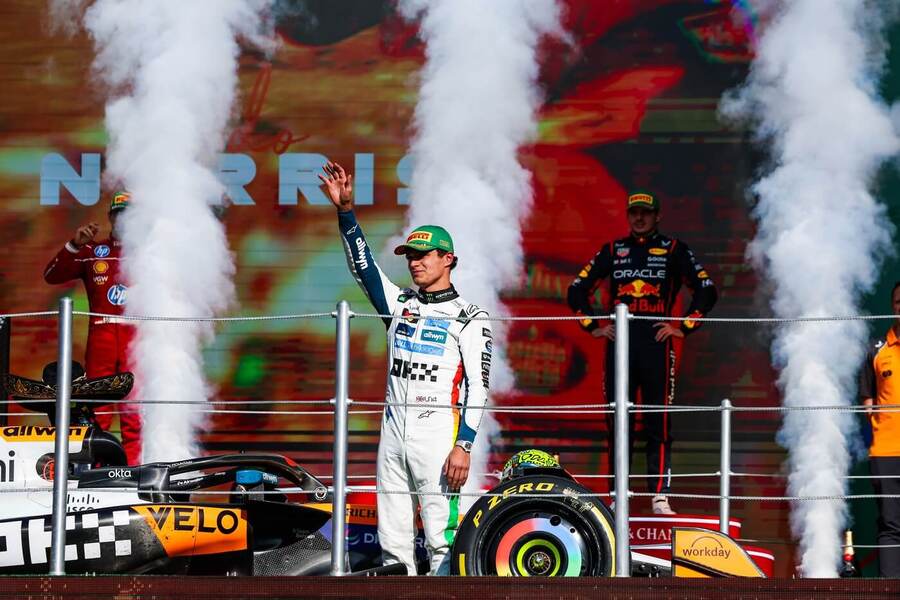 Lando Norris se po vítězství v Mexiku dostal do čela šampionátu