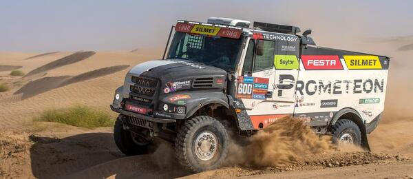 Kamion Martina Macíka v Rallye Dakar