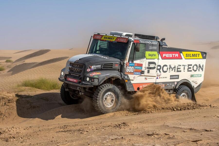 Kamion Martina Macíka v Rallye Dakar