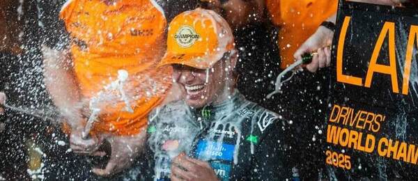 Týden ve Formuli 1: Lando Norris je novým šampionem Formule 1